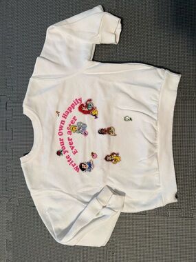H&M White Disney Princess Sweatshirt US 5T/6